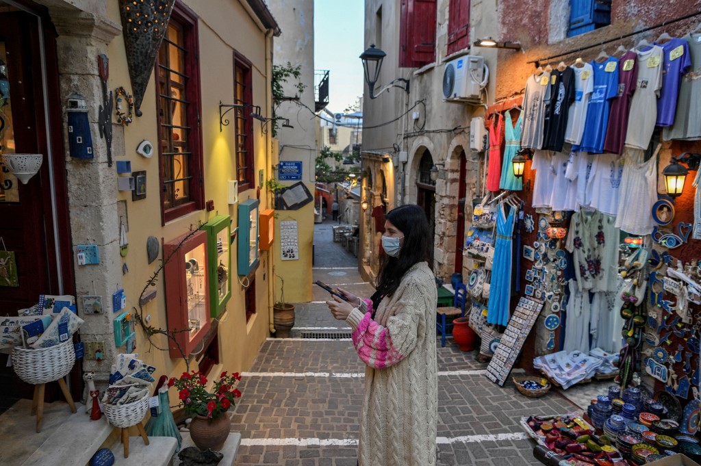 La pandemia de covid-19 en Grecia, al igual que en Europa, se ha ido registrando a la baja. (AFP)