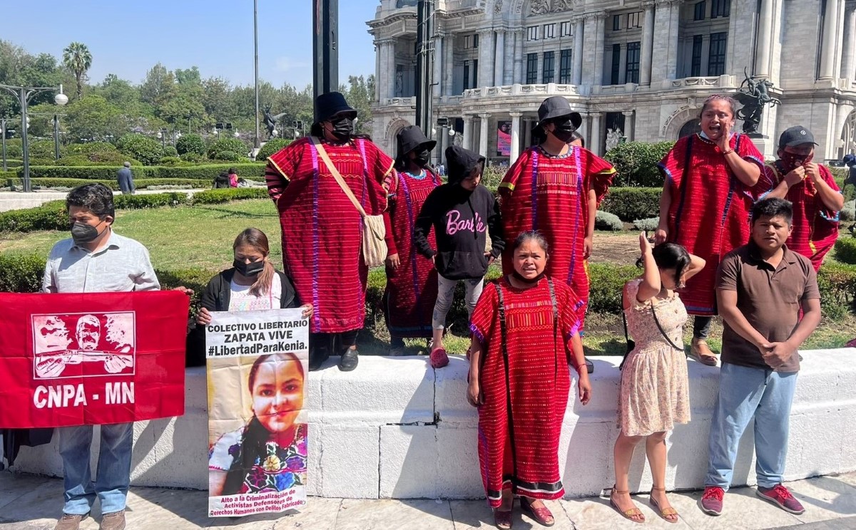 Los triquis adelantaron que mañana protestarán frente a la Segob en CdMx. | Ramón Ramírez