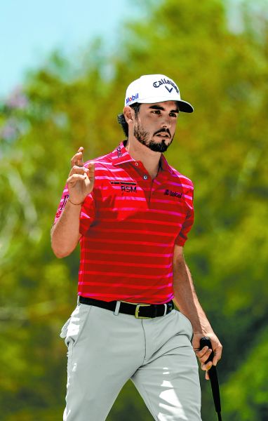 Abraham Ancer inició su participación ayer. AP
