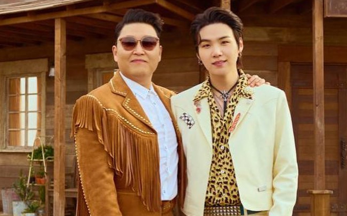 Además de cantar en 'That That', Suga también la produjo (Instagram).