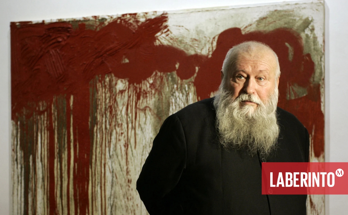 Hermann Nitsch, 1938-2022. (Foto: AFP)