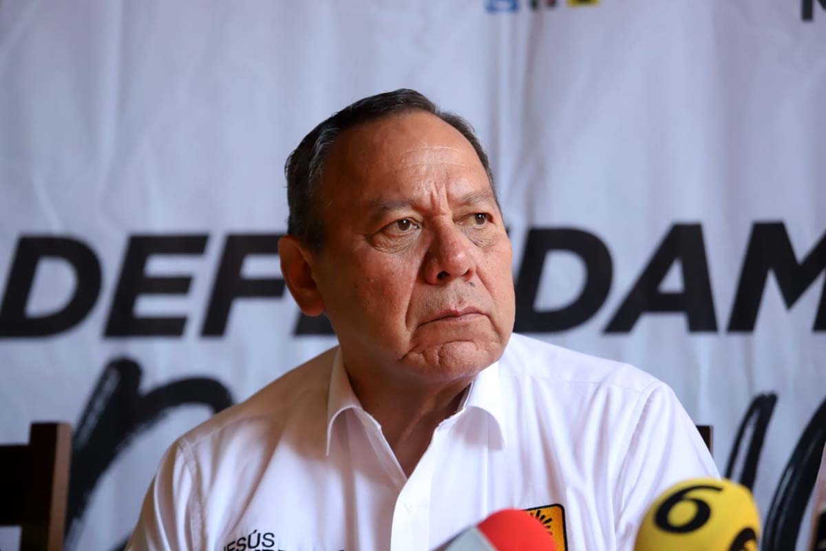 Jesús Zambrano, dirigente PRD. (Rolando Riestra)