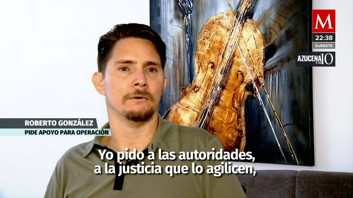 Roberto González pide apoyo para cirugía tras quedar parapléjico