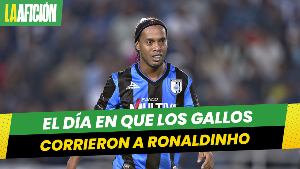 A Ronaldinho lo corrieron de un entrenamiento en Gallos por cábala