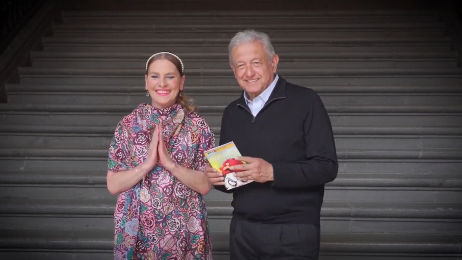 AMLO dedica cuento a los menores por el Día del Niño | Captura