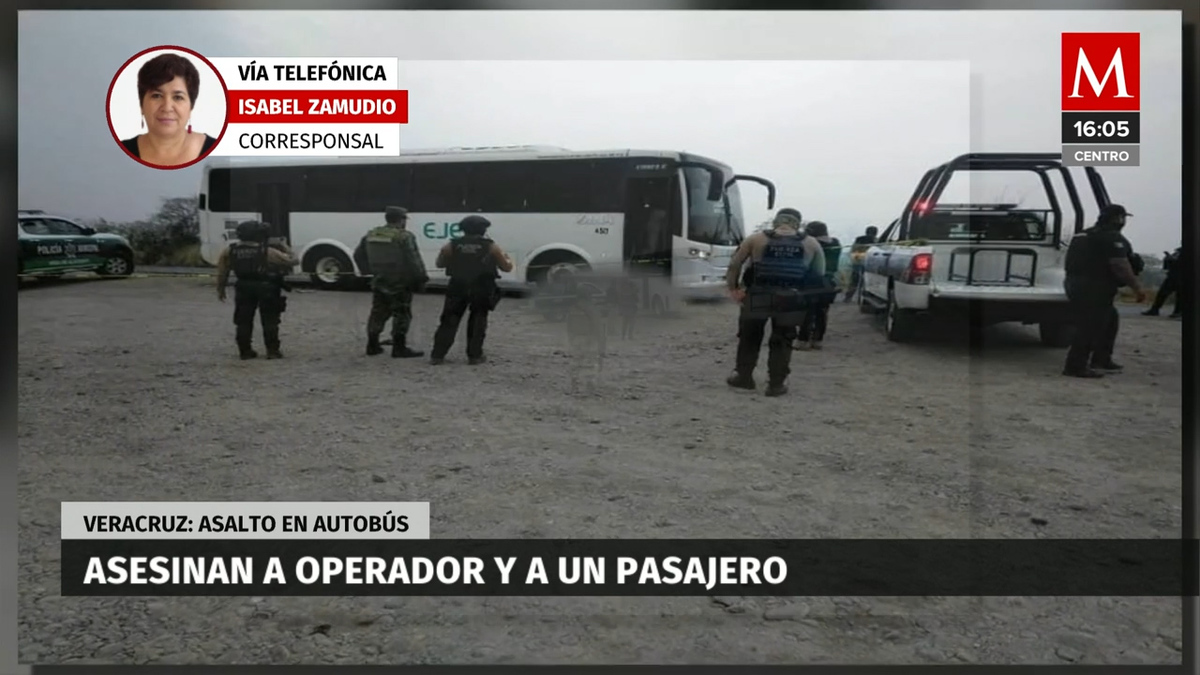 Asesinan a operador y pasajero en un intento de asalto a un autobús