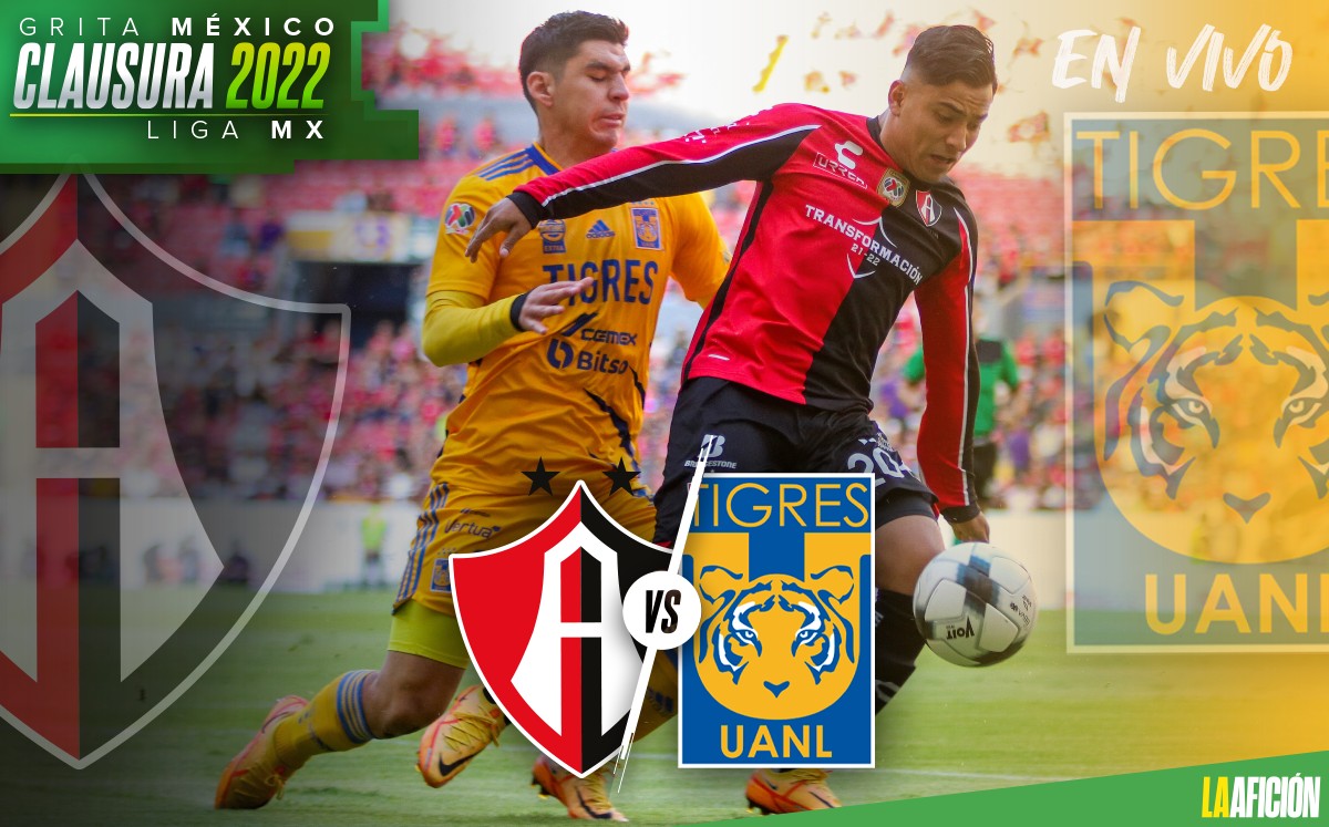 Atlas vs Tigres, jornada 17 Liga MX 2022 (11) GOLES Y RESUMEN