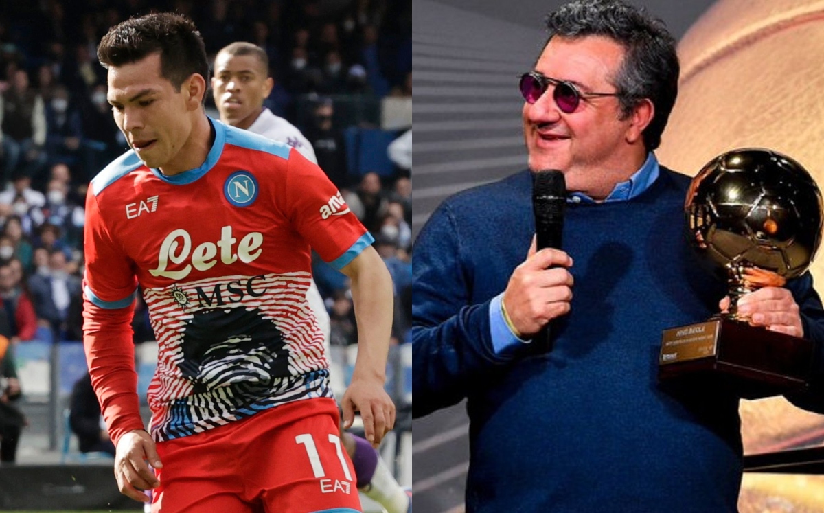 'Chucky' Lozano se despide de Mino Raiola con emotiva carta (Reuters/Instagram)
