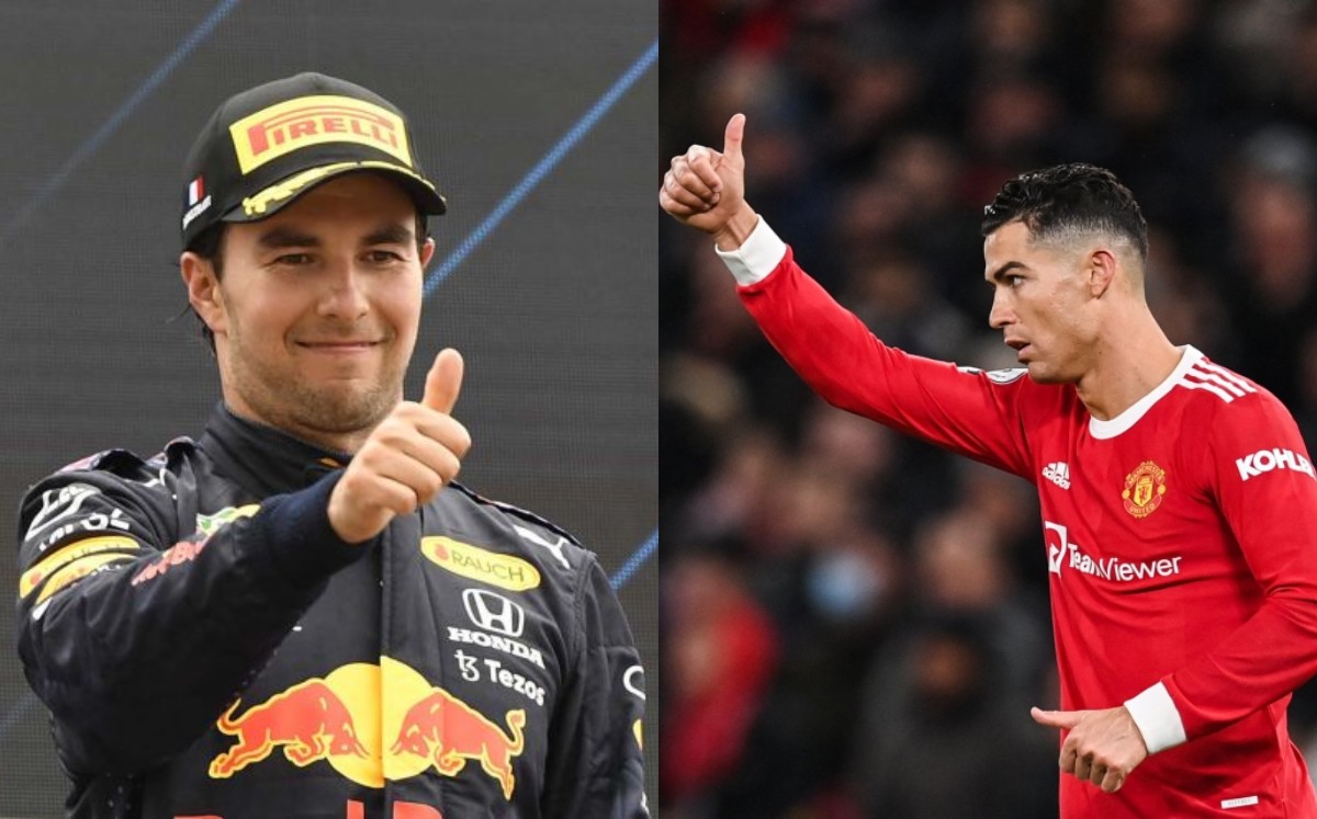 Cristiano comienza a seguir a Checo Pérez en Instagram (Reuters/AFP)