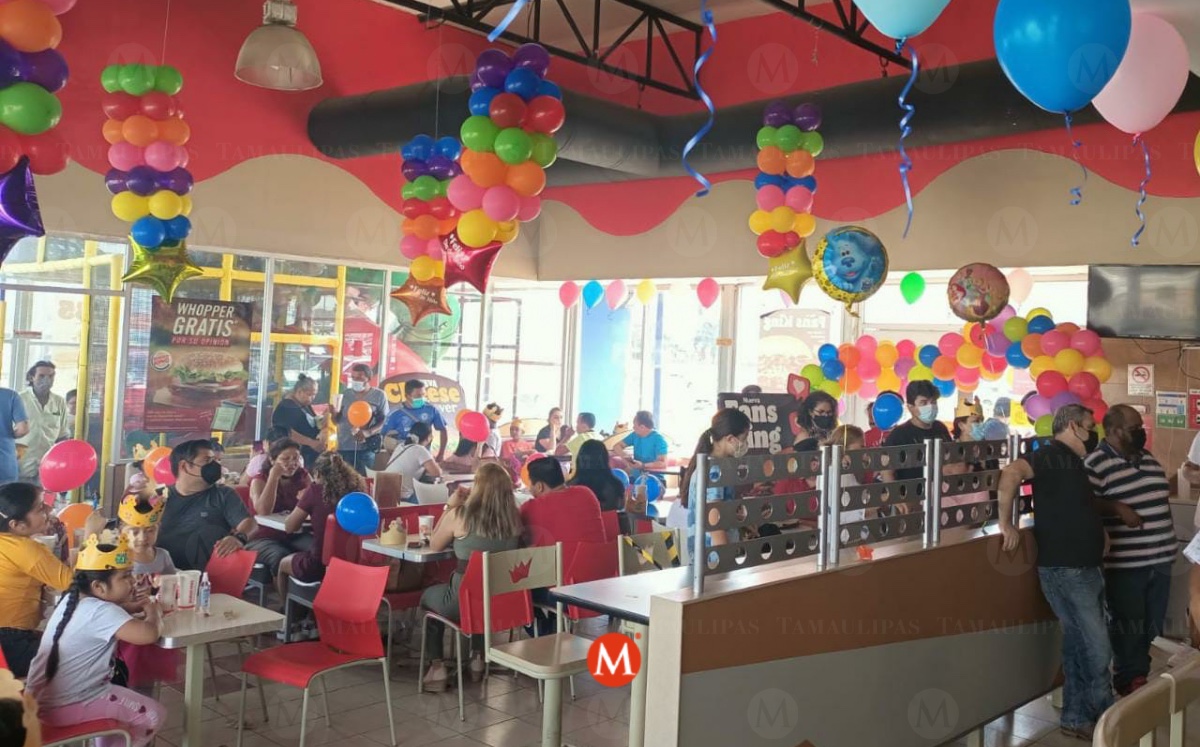 Día del Niño en Tampico, uso del cubrebocas. (Yazmín Sánchez)