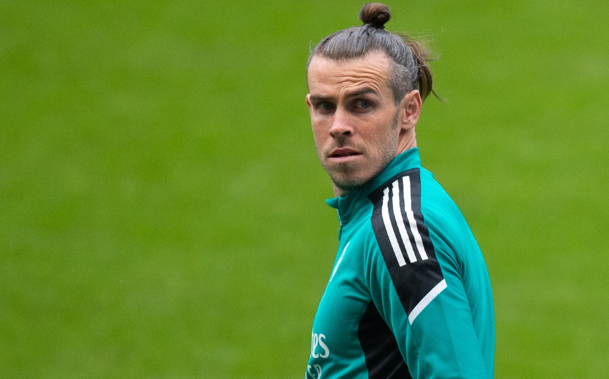 Gareth Bale, ausente en el festejo del título del Real Madrid (EFE)