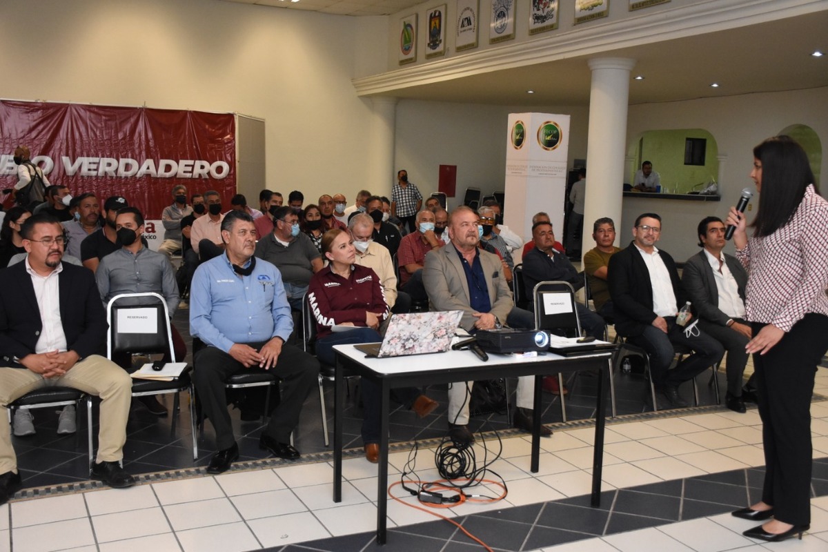 Marina Vitela se reúne con integrantes del Colegio de Ingenieros Civiles | Milenio Digital