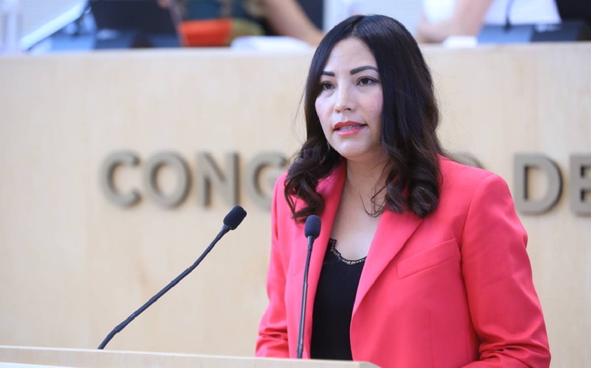 Martha Lourdes Ortega Roque, diputada del Partido Verde en el Congreso de Guanajuato.-