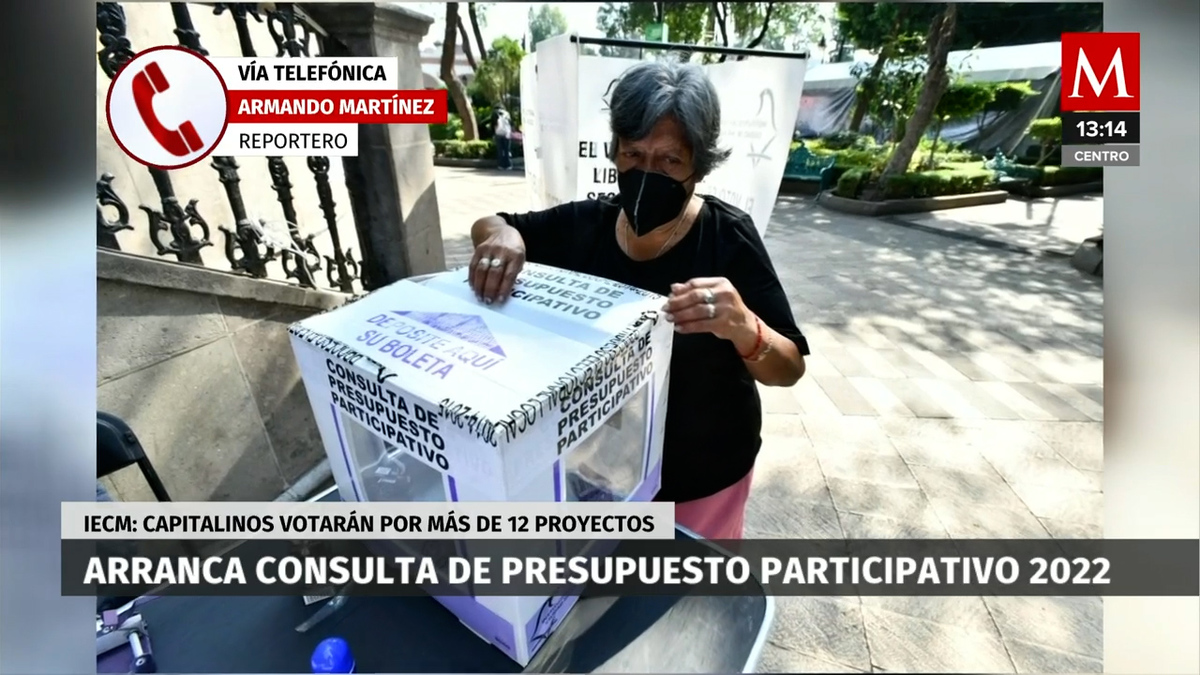 IECM arranca jornada de consulta del Presupuesto Participativo 2022