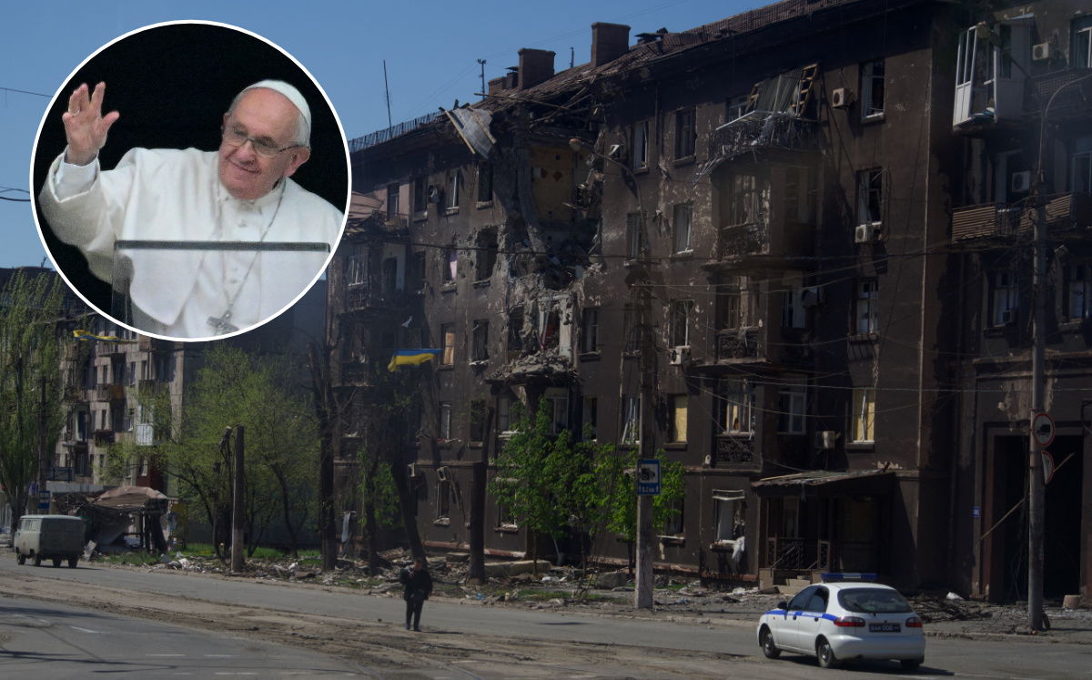El Papa Francisco volvió a criticar la guerra iniciada en Ucrania. (AFP)