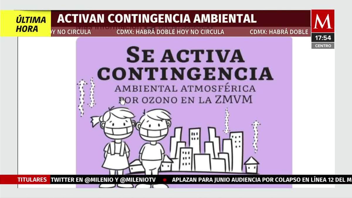 Activan fase 1 de contingencia ambiental en Valle de México