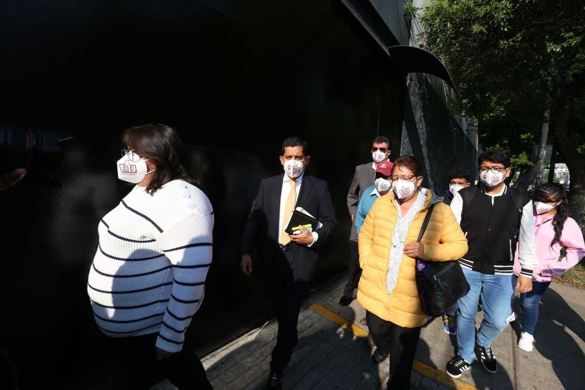 La audiencia de hoy se realizó en las salas de oralidad del Poder Judicial.| Javier Ríos