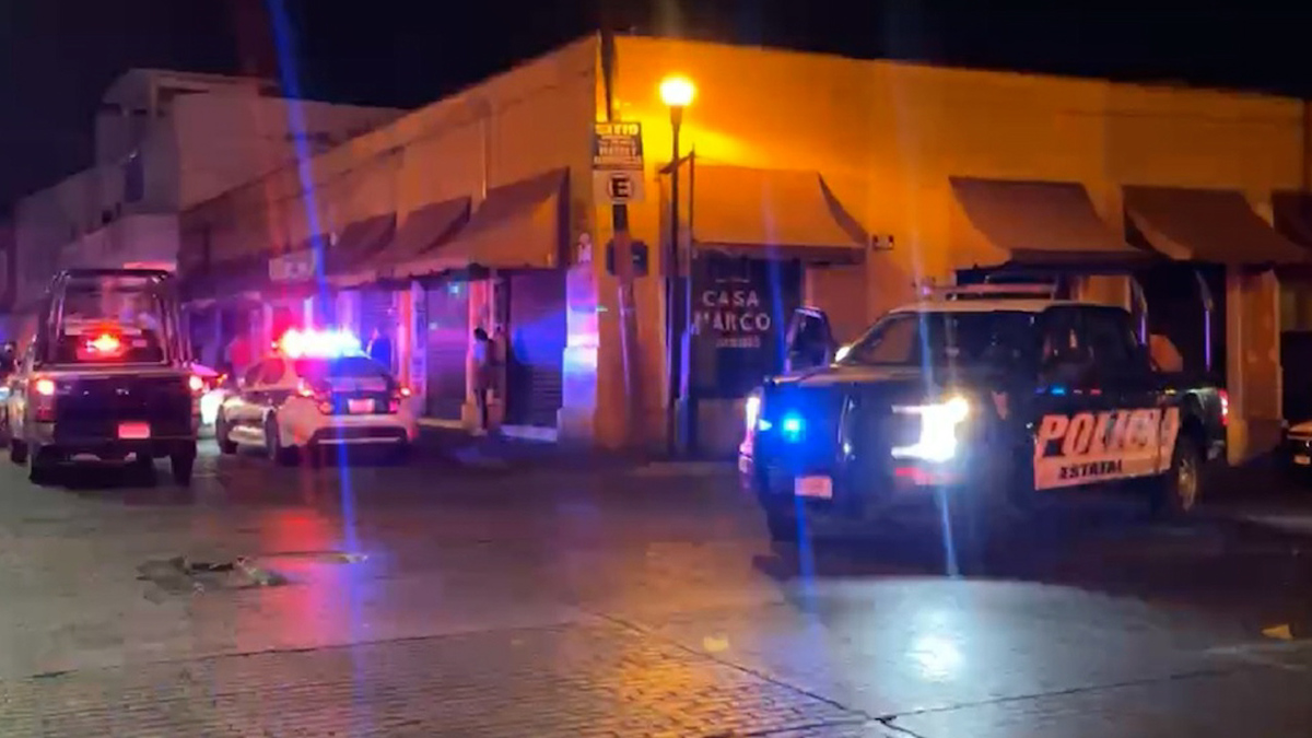 Balacera en centro de Pachuca deja cuatro personas muertas