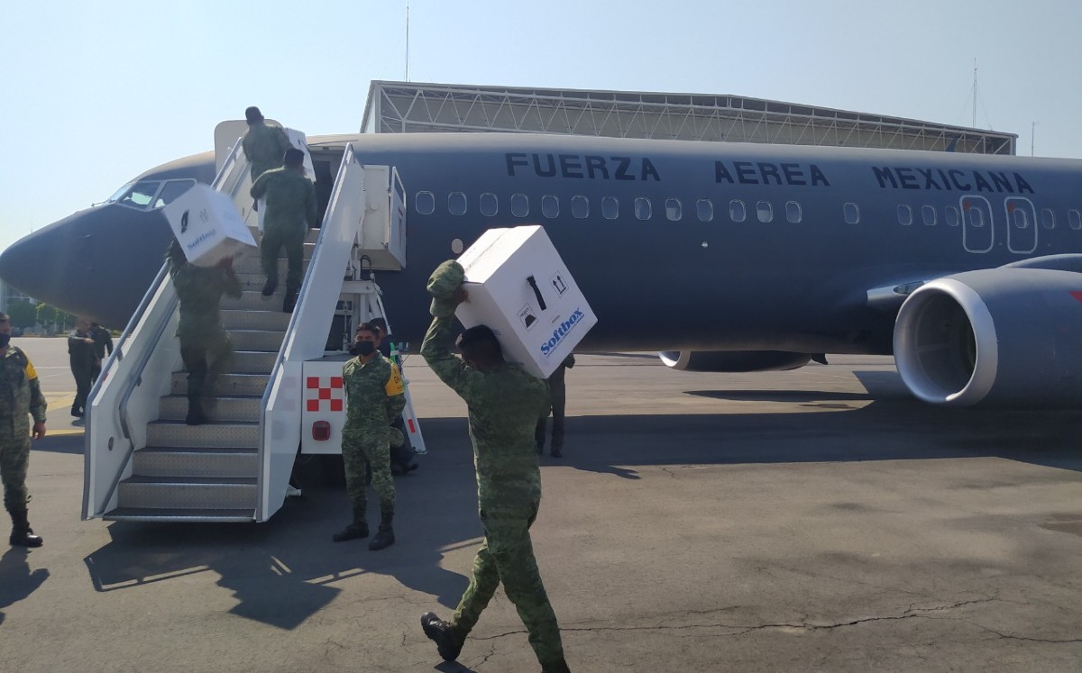 Se efectuaron 16 movimientos terrestres con 16 escoltas de seguridad, así como, 12 operaciones aérea. | Twitter