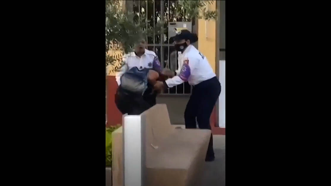 En Irapuato, detienen a mujeres con violencia durante manifestación
