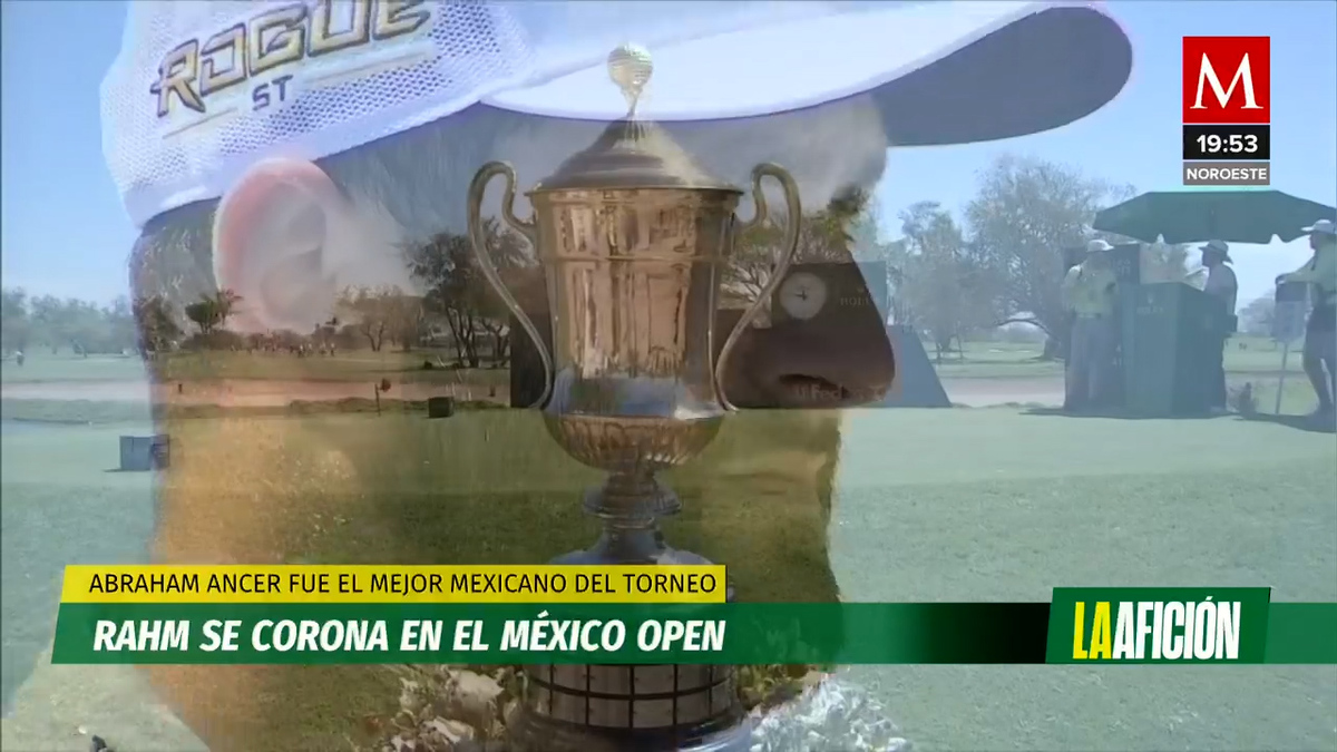 El español Jon Rahm se coronó en el Mexico Open de golf