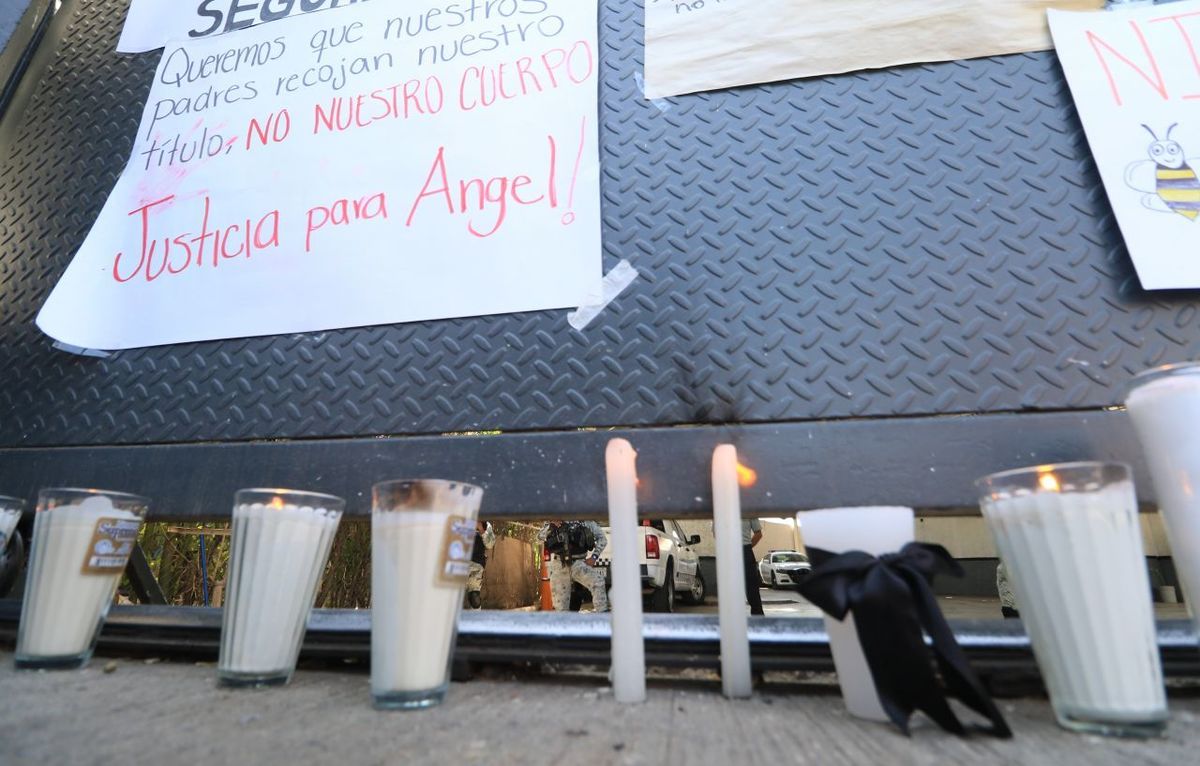 En Guanajuato se realizaron protestas por el asesinato del estudiante en la entidad. | Cuartoscuro