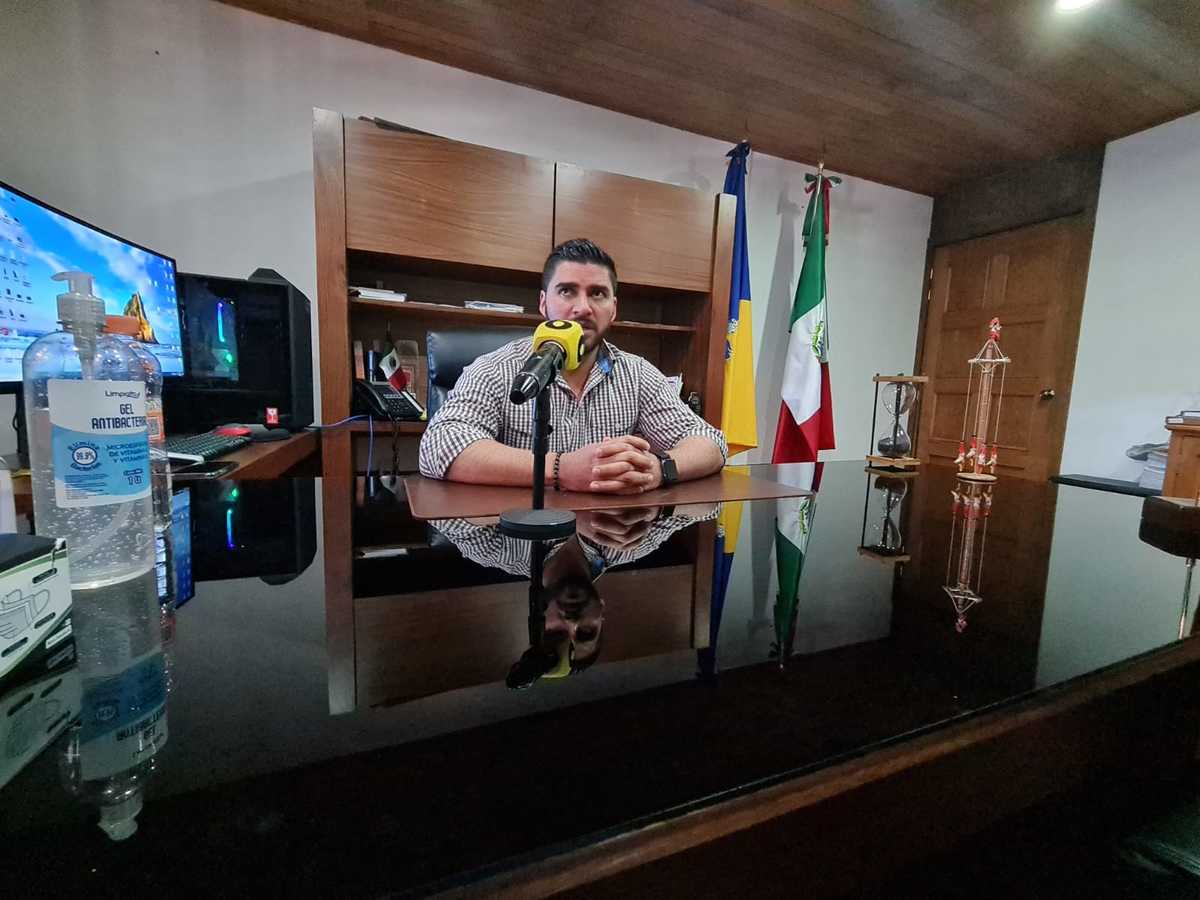 Jorge Magaña, presidente municipal de Mazamitla. (Juan Carlos Munguía)