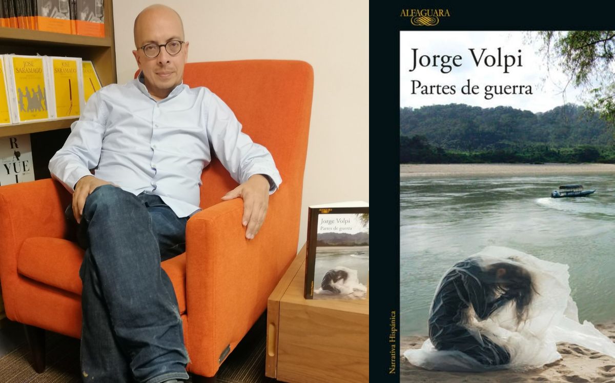 Jorge Volpi lanza 'Partes de guerra' (Jesús Alejo Santiago / Especial).