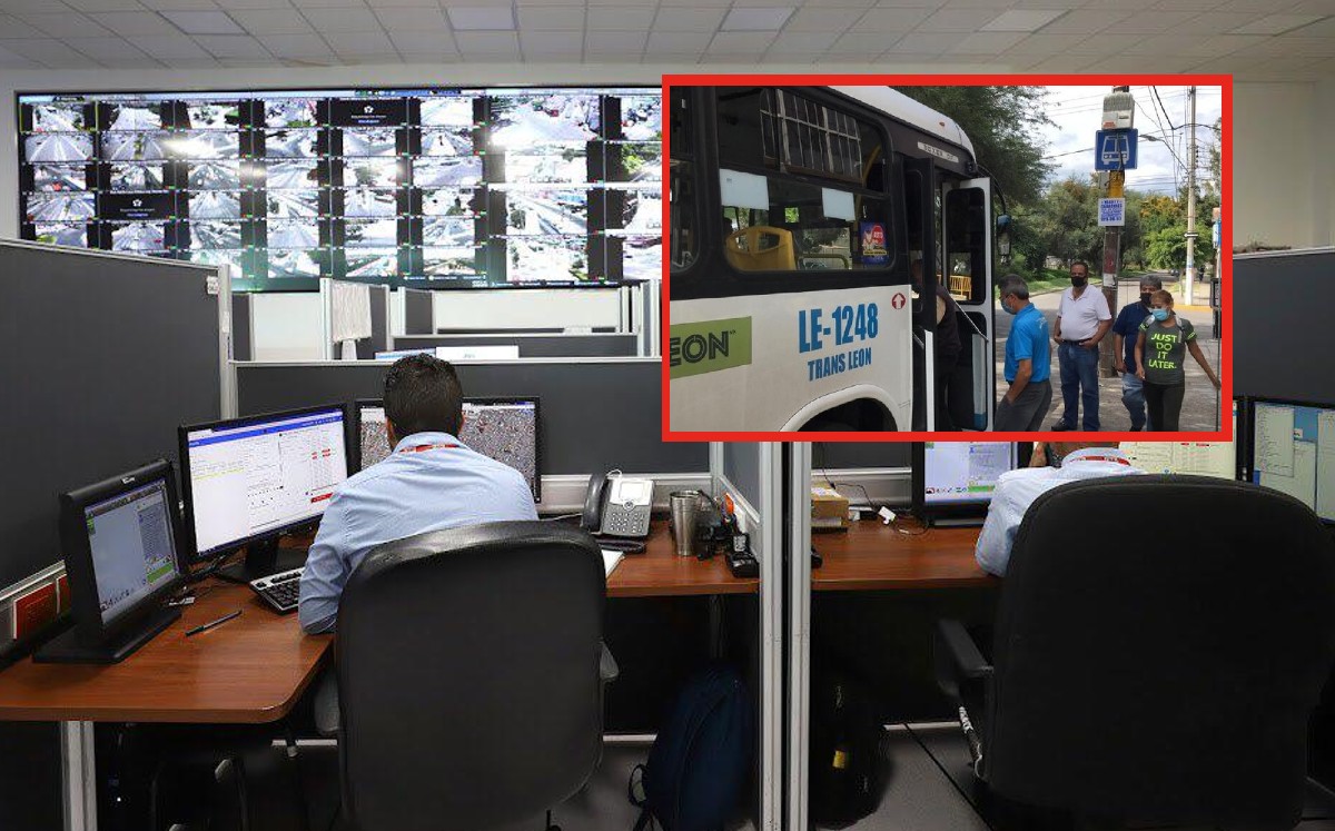 Planean conectar al 100% del trasporte público en León a cámaras del C4 / Especial