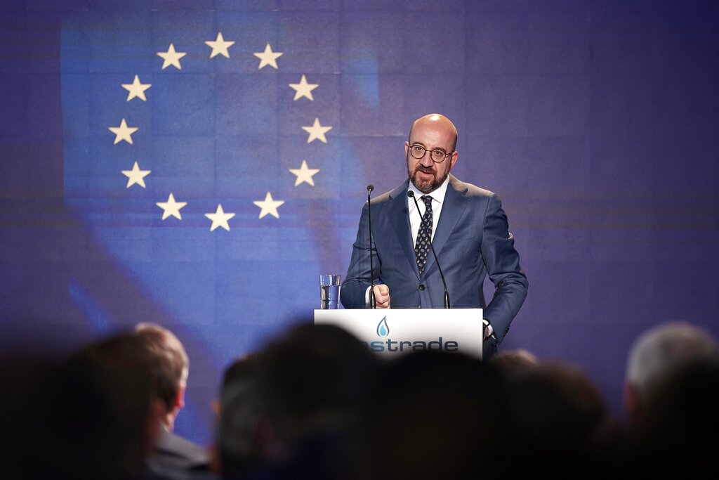 Charles Michel, presidente del consejo europeo. (AP)