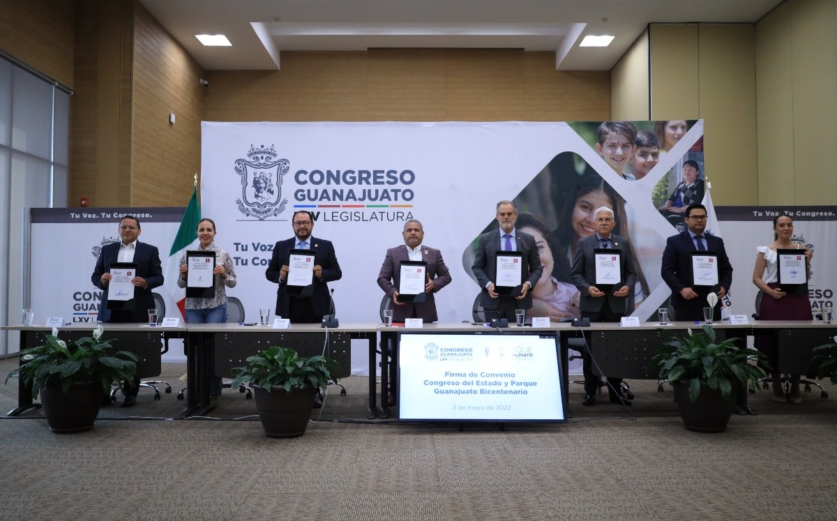 Congreso de Guanajuato y Parque Bicentenario buscan fortalecer la cultura / Cortesía