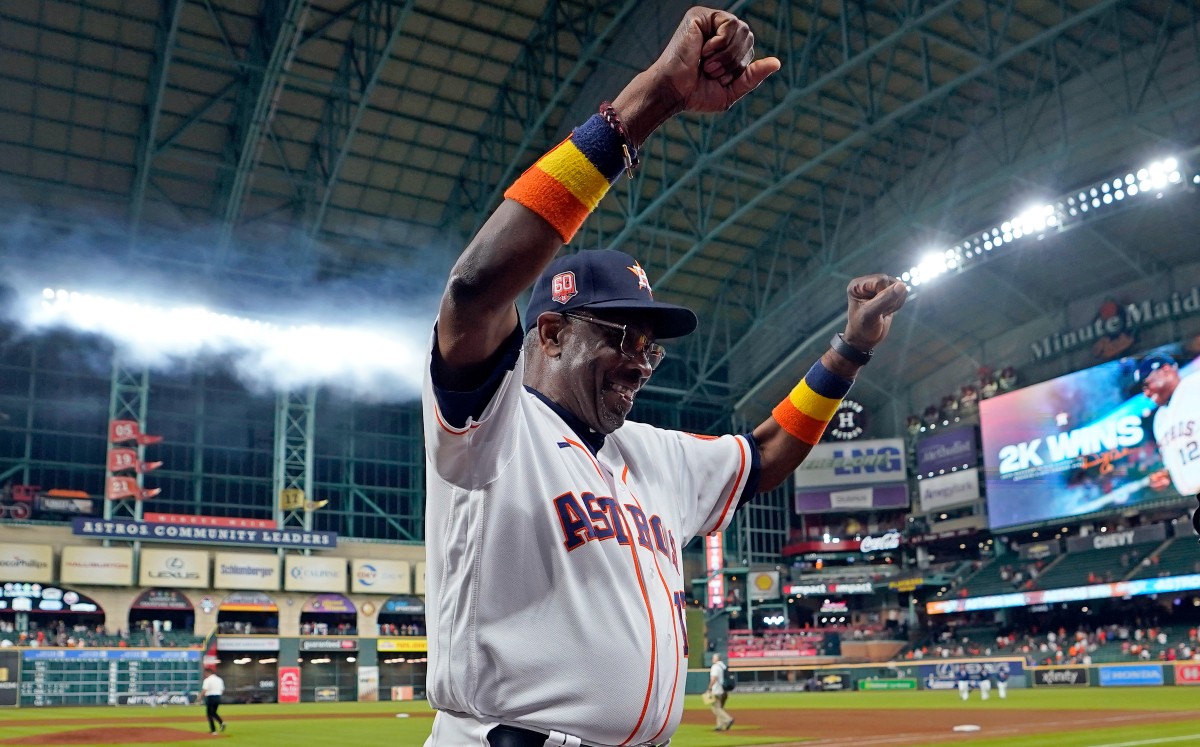 Dusty Baker, primer mánager afroamericano que llega a 2 mil victorias (AP)