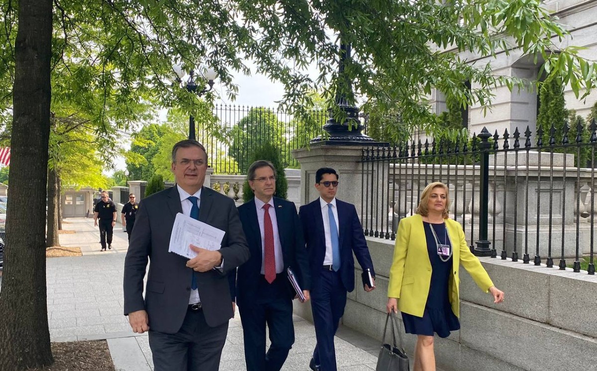 Ebrard: México propone a EU conferencia en Centroamérica para creación de empleos | Twitter