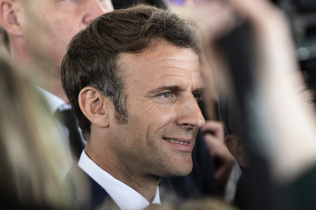 Emmanuel Macron, presidente de Francia. (AFP)