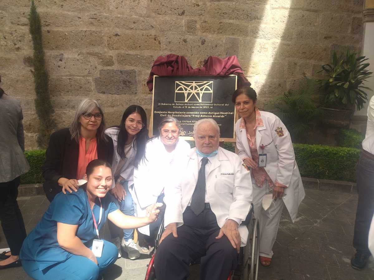 Hospital Civil de Guadalajara es declarado como patrimonio cultural de Jalisco (Diana Barajas)