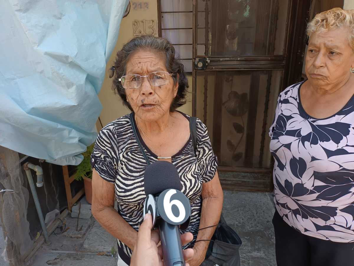 María Esthela Martínez, abuela de Yolanda. Foto: Erik Rocha