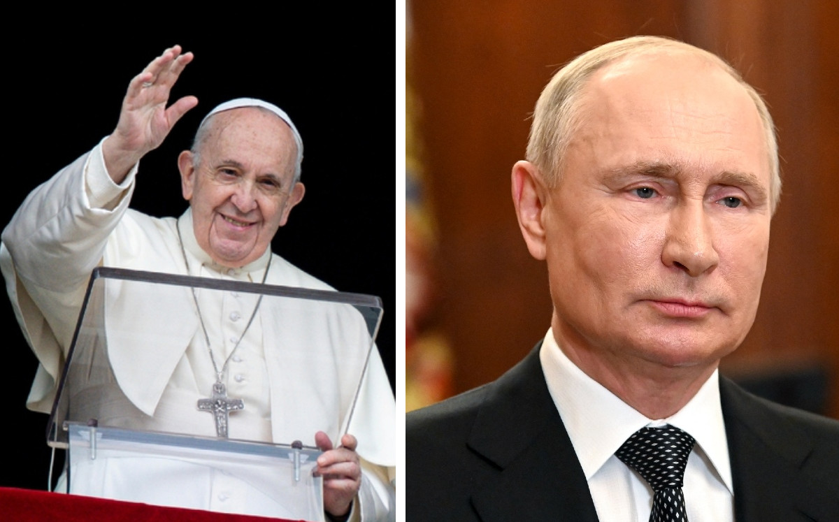 El papa ha pedido reunirse con Putin en Moscú, pero no ha recibido respuesta |ESPECIAL