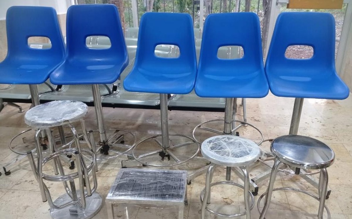 La red de servicios médicos del ISSSTE en Yucatán recibió 174 enseres de un total de 248. | Especial