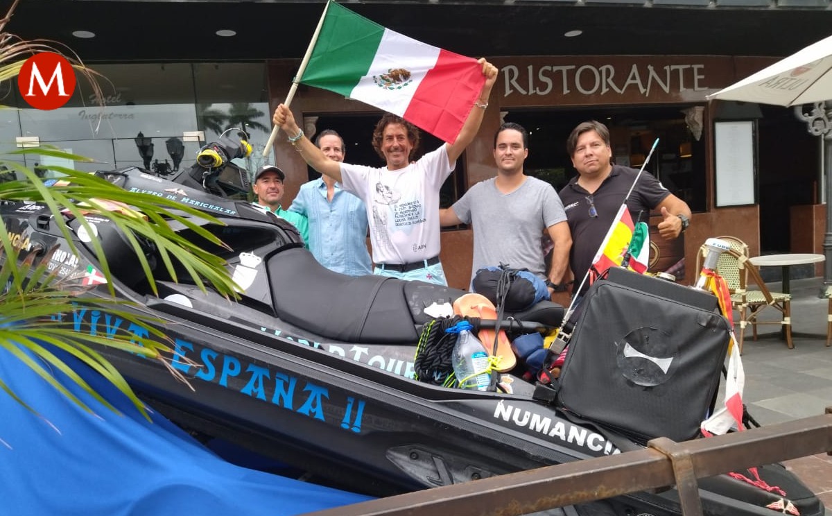 Arriba a Tampico, navegante solitario Álvaro Marichalar, busca recorrer el mundo navegando