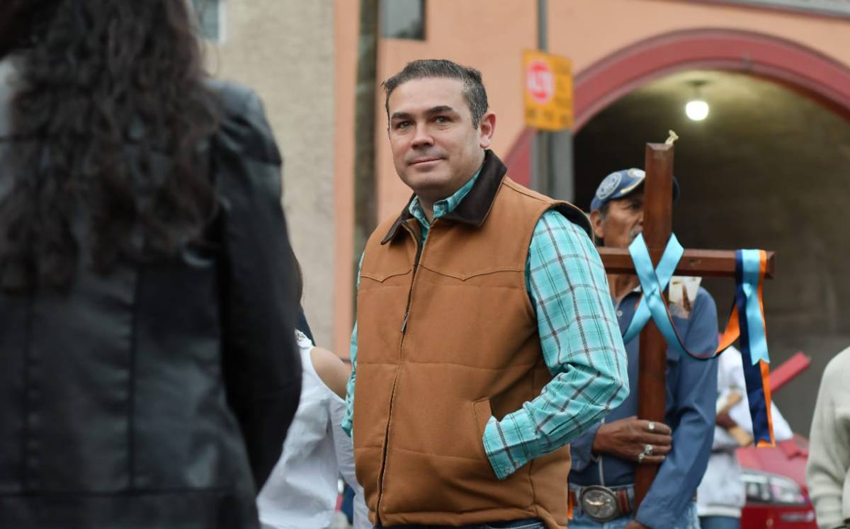 Alejandro Navarro, alcalde de Guanajuato capital.-