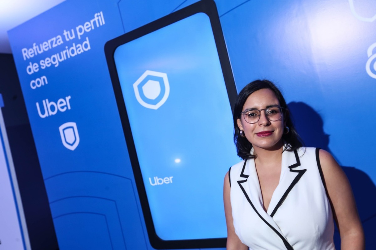 Cecilia Román, gerente de Comunicación de Seguridad en Uber México. (Foto: Octavio Hoyos)