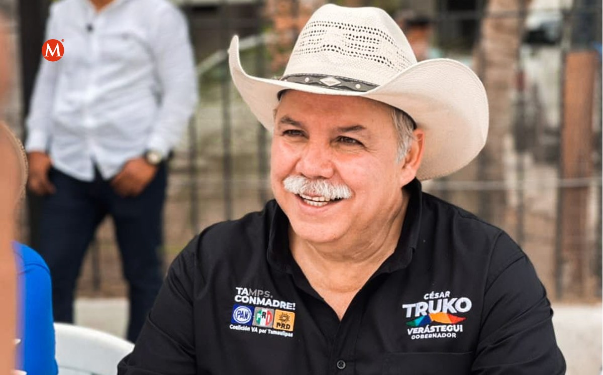 César Verástegui Ostos, candidato del PAN a gobernador por Tamaulipas. (Cortesía)