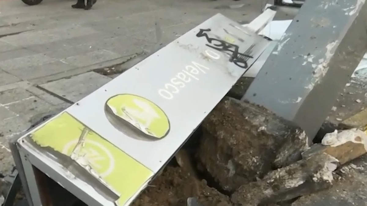 Choque de patrulla deja a 5 lesionados en alcaldía Cuauhtémoc