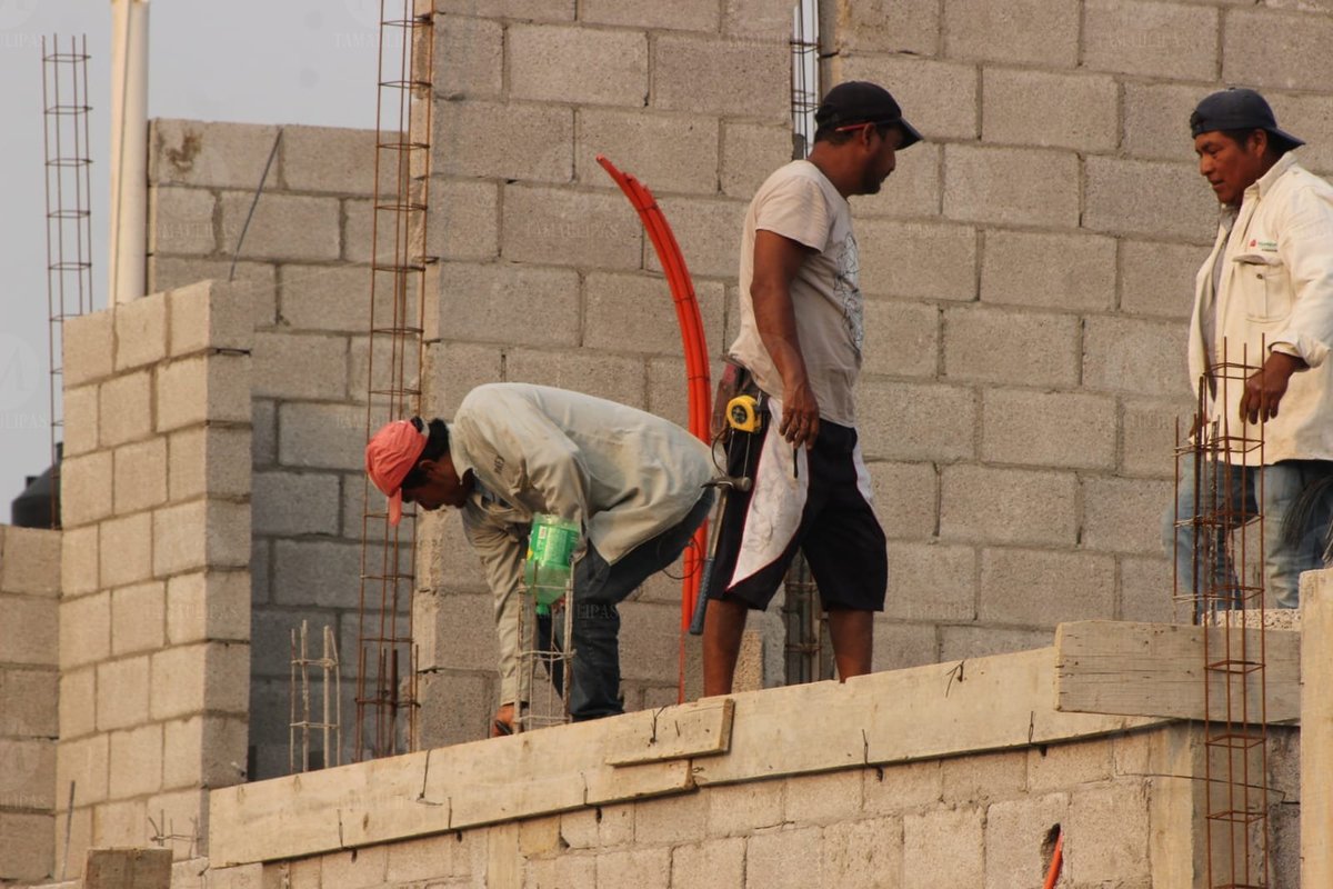 Constructoras en Tamaulipas siguen sin rescatar empleos perdidos.