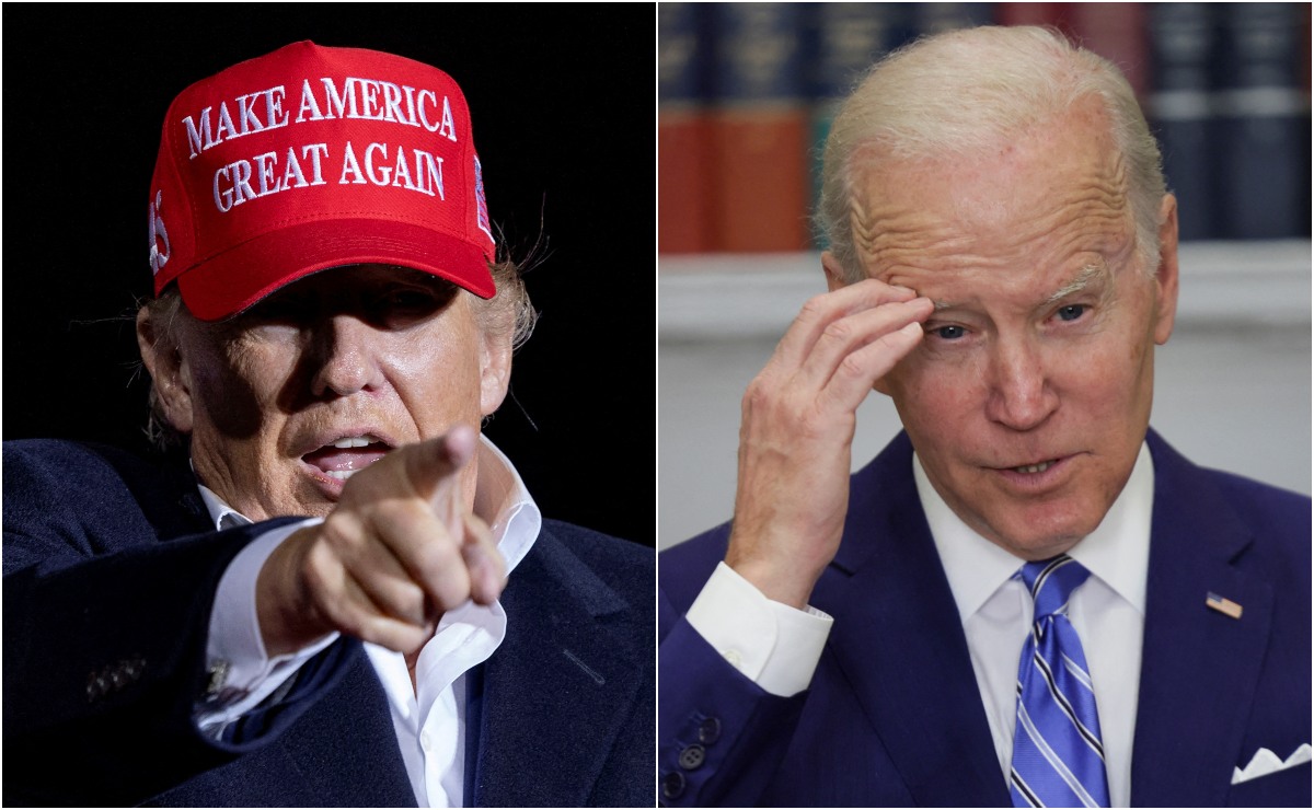 Donald Trump y Joe Biden. | Reuters