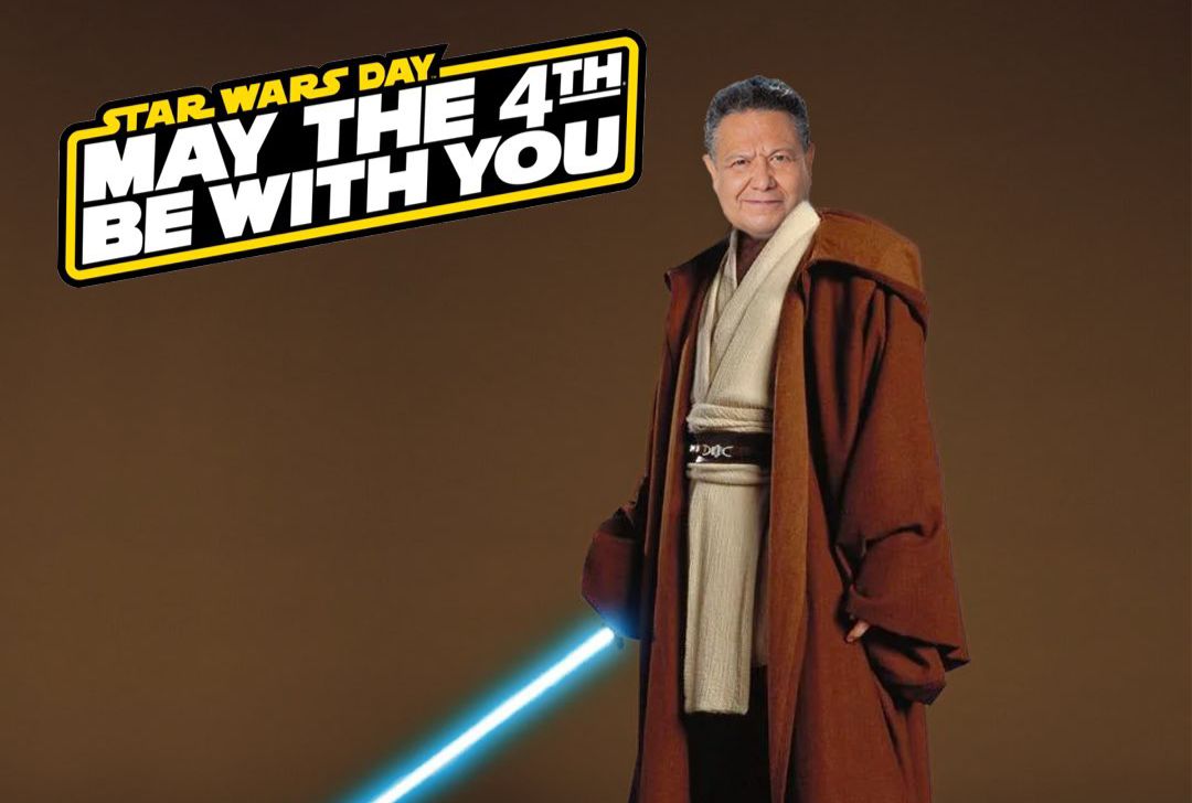 Julio Menchaca promociona su campaña en el Día de Star Wars. (Captura)