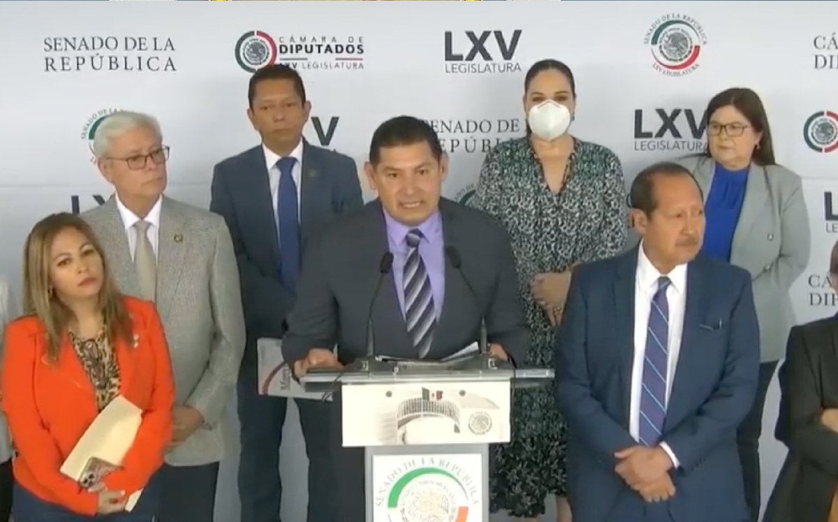 Los legisladores de Morena celebraron la iniciativa presidencial contra la inflación. | Especial
