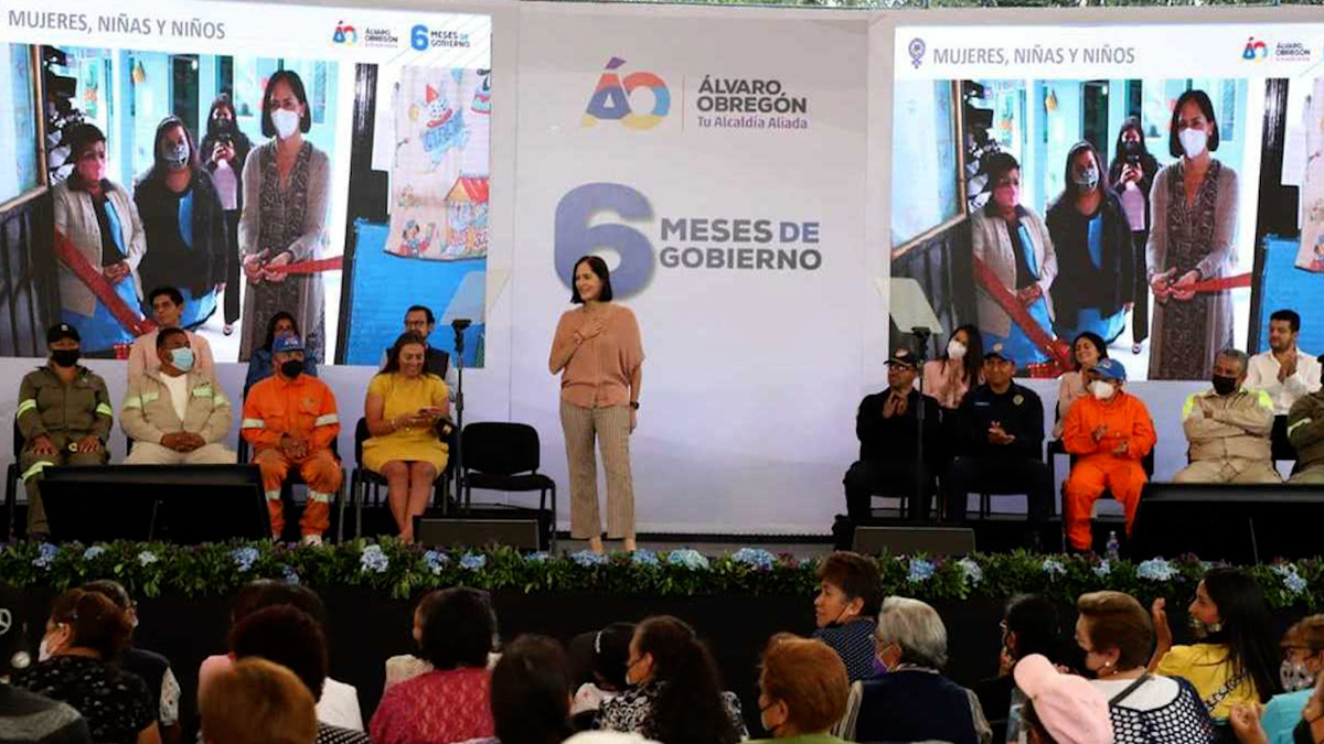 Lía Limón rinde cuentas a seis meses del inicio en su gobierno
