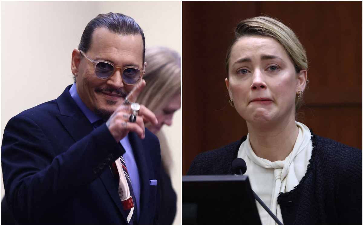 Amber Heard testifica en juicio contra Johnny Depp (AFP).