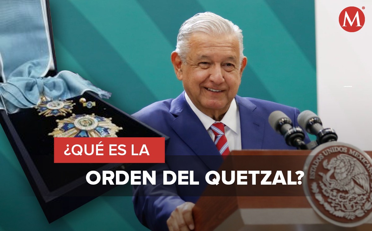 ¿Qué es la Condecoración de la Orden del Quetzal? | Diseño: Margarita Salmorán /Fotos: especiales